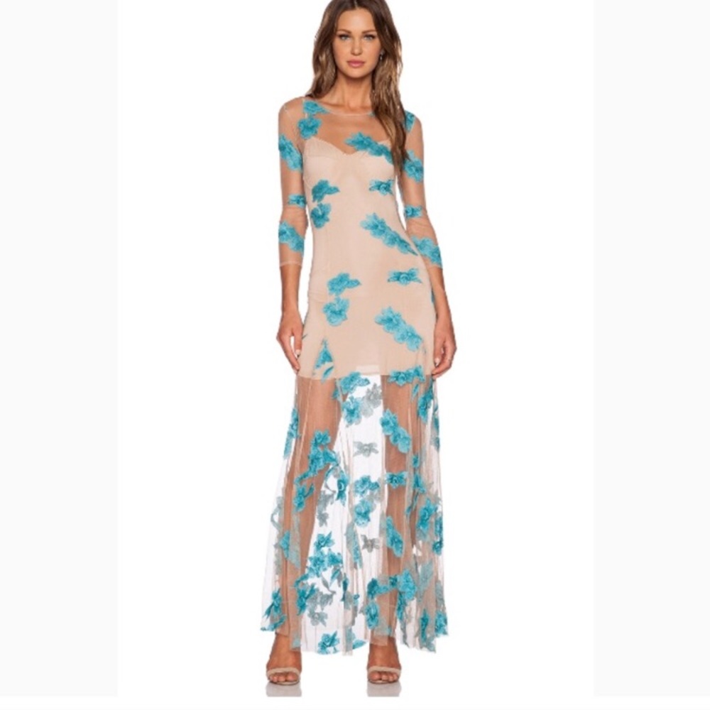 Blue Orchid Maxi Dress